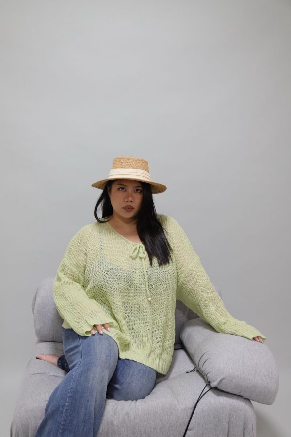 【EASE】森林系輕薄針織衫 