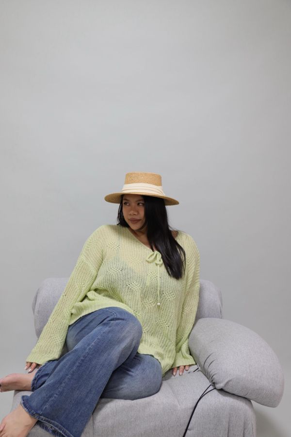 【EASE】森林系輕薄針織衫 