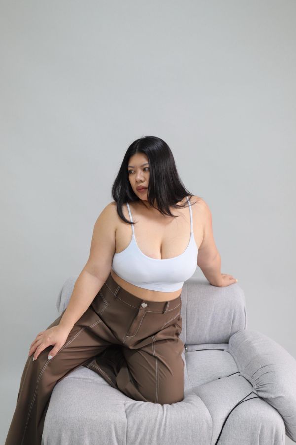 舒芙蕾2.0固定杯運動內衣-黑、淺藍、草莓奶昔 