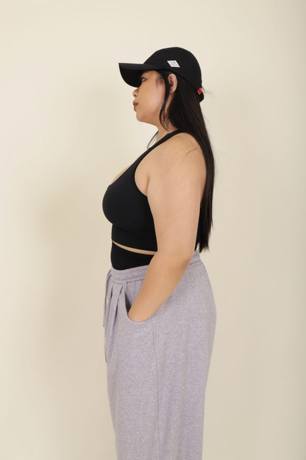 【出清】大胸沒問題工字美背運動內衣 (黑、白) 