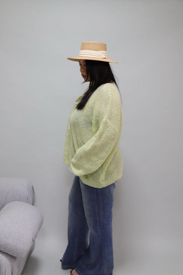 【EASE】森林系輕薄針織衫 