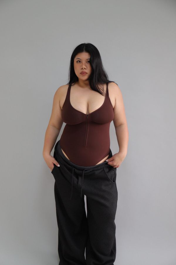 拉鍊收肉塑身衣 