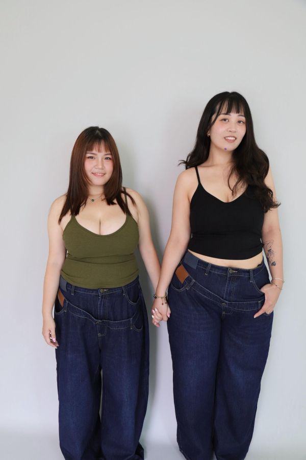【Mark杯】鵝蛋領修身BRATOP 