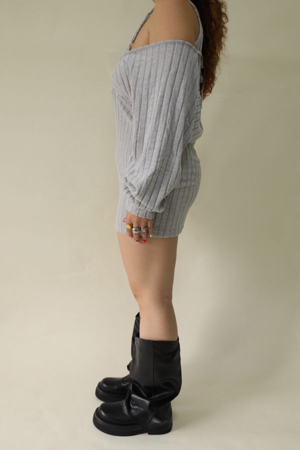 【粗腿可以】厚底褲管膝下靴 