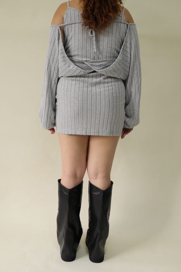 【粗腿可以】厚底褲管膝下靴 