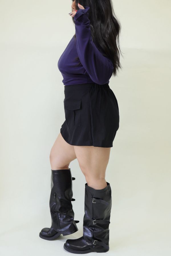 【粗腿可以】膝下堆堆騎士靴 