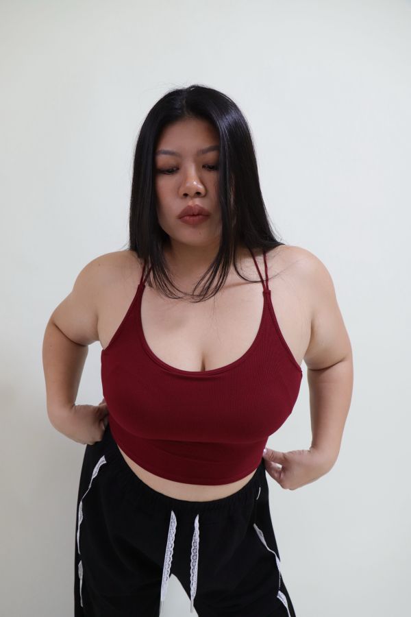不會很勒背肉交叉美背BRATOP 