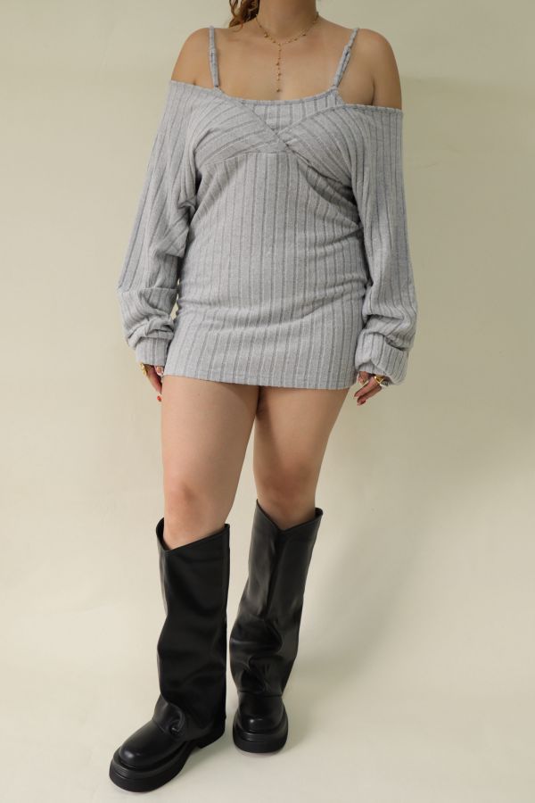 【粗腿可以】厚底褲管膝下靴 