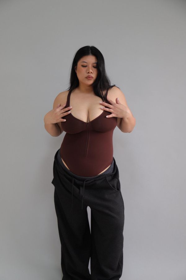 拉鍊收肉塑身衣 