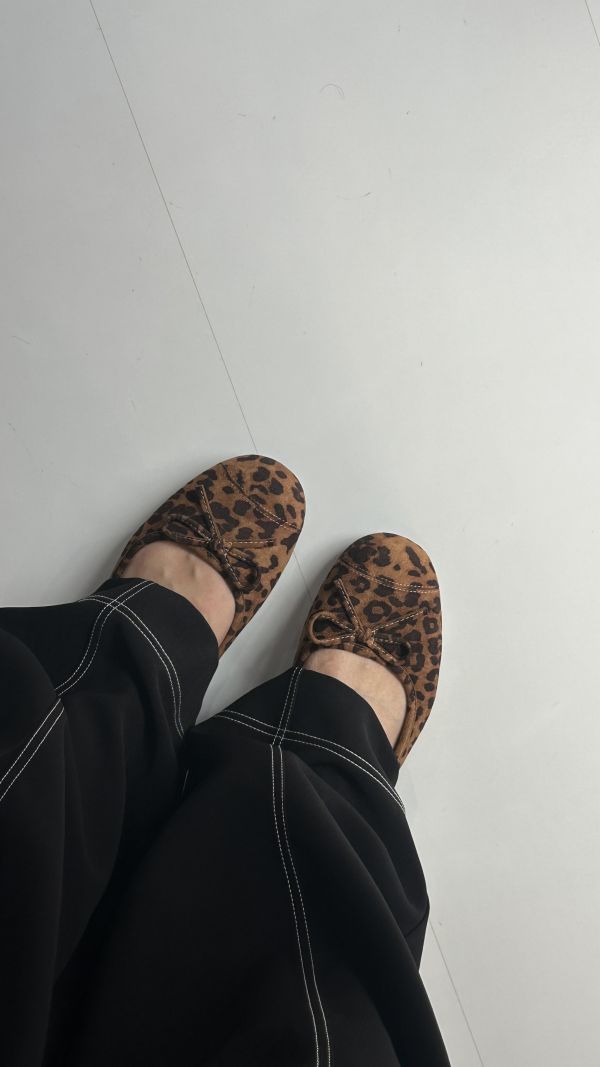 【寬腳板友善】蝶蝶結平底娃娃鞋 