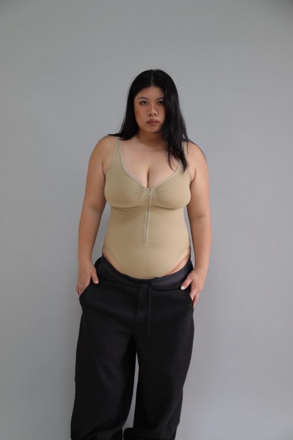 拉鍊收肉塑身衣 