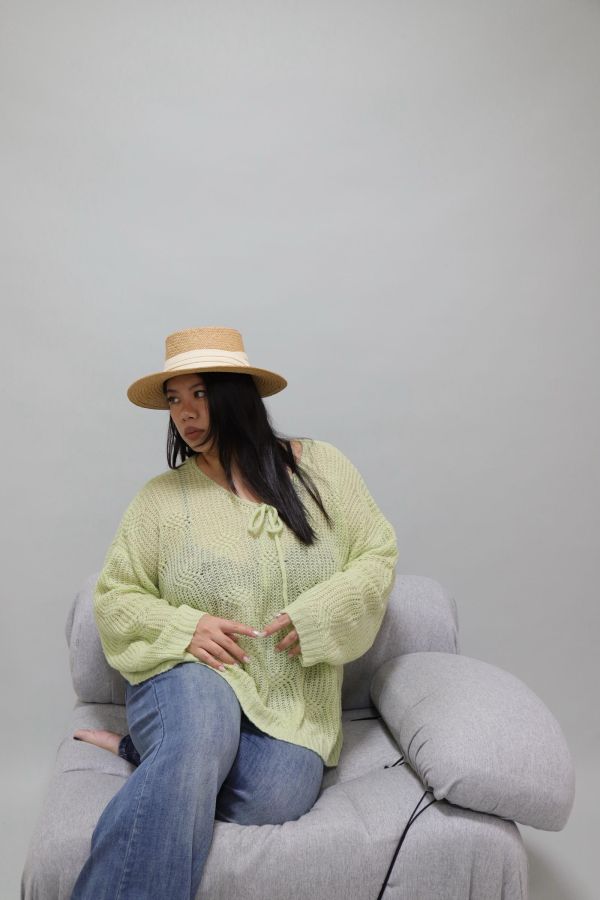 【EASE】森林系輕薄針織衫 