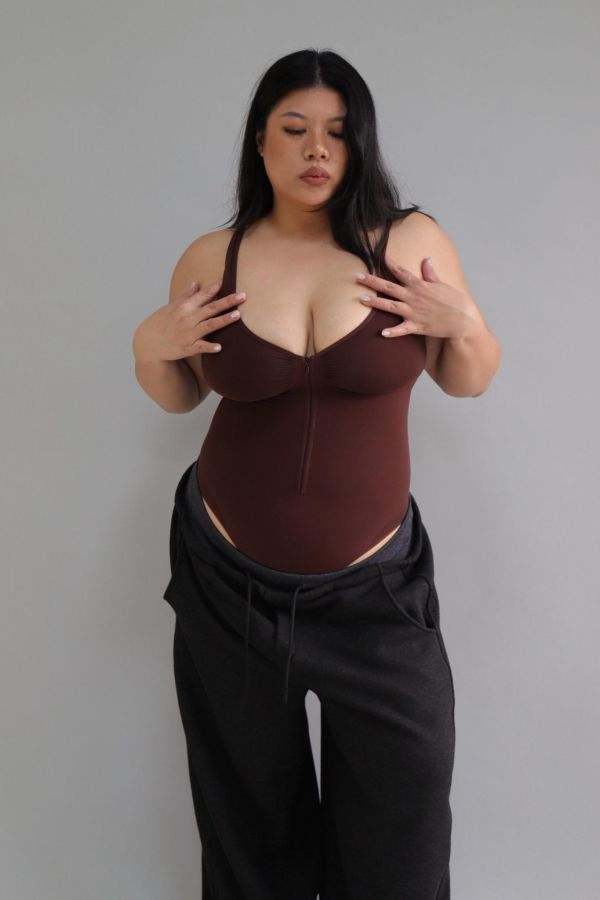 拉鍊收肉塑身衣 