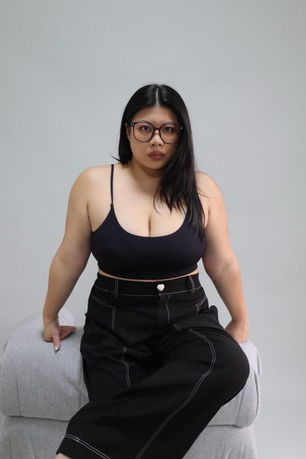 舒芙蕾2.0固定杯運動內衣-黑、淺藍、草莓奶昔 