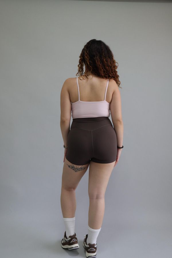 三分蜜桃健身短褲 