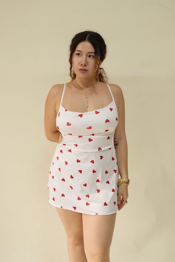 超神版型愛心睡裙 