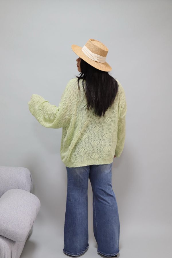 【EASE】森林系輕薄針織衫 