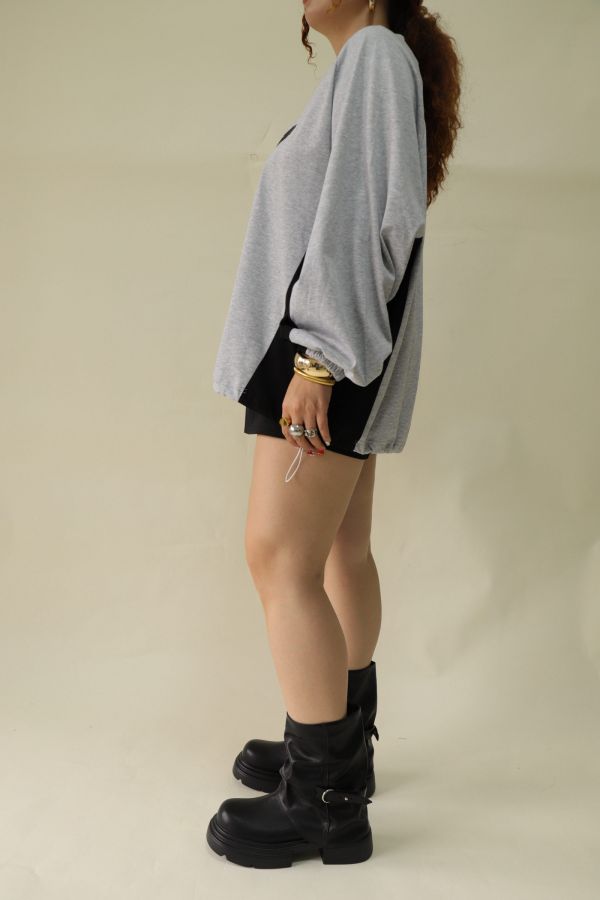 【粗腿可以】時髦中筒褲管靴 