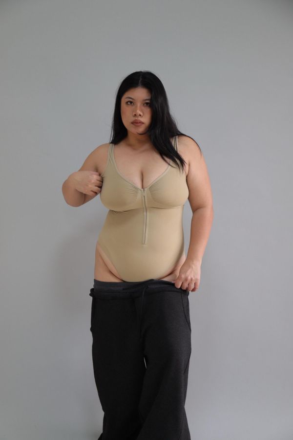 拉鍊收肉塑身衣 