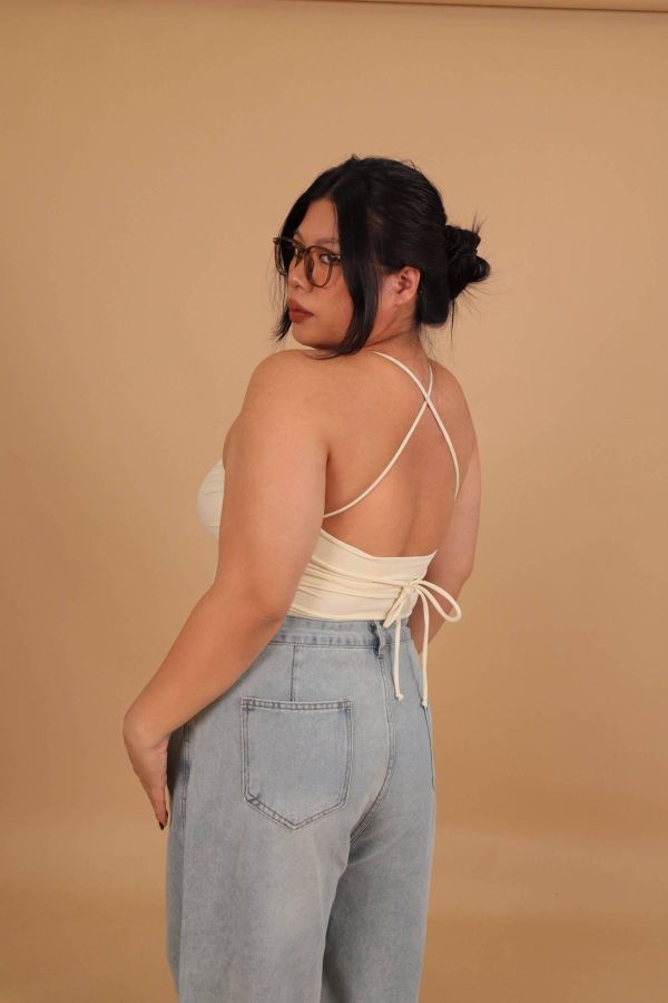 【門市試穿品】自帶腰身美背平口運動內衣 