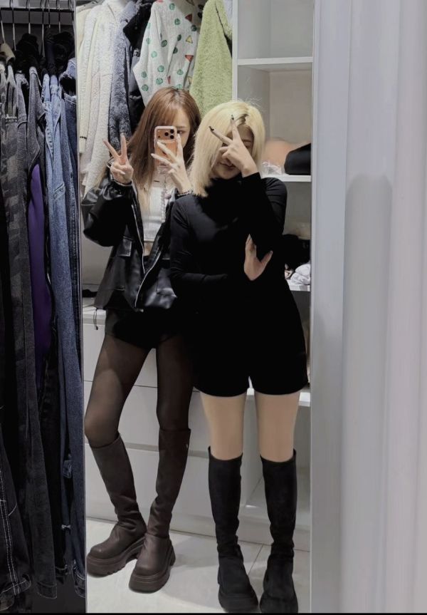 6cm修腿皺褶長靴｜自然皺折 × 顯瘦不貼腿 