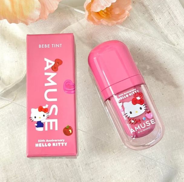 (預購）AMUSE  HELLO KITTY 聯名款果凍唇釉 09 Cherry Kiki 