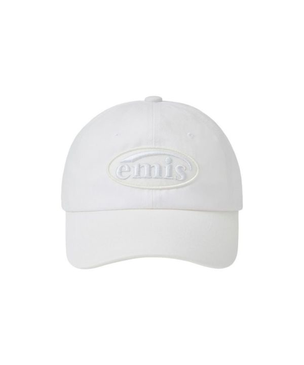 EMIS 同色系 棒球帽 / 象牙白 