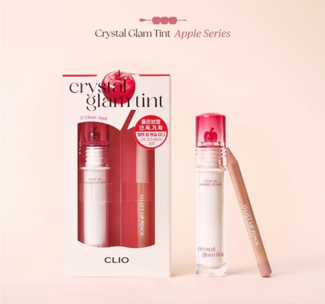 CLIO 光澤唇彩套裝 + CLIO 限量唇線筆 