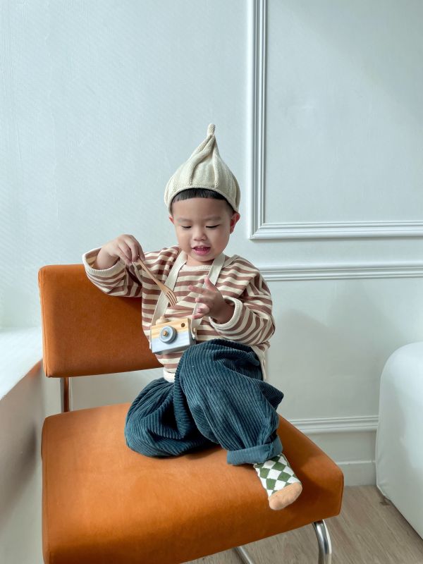 粗條燈芯絨蘿褲 