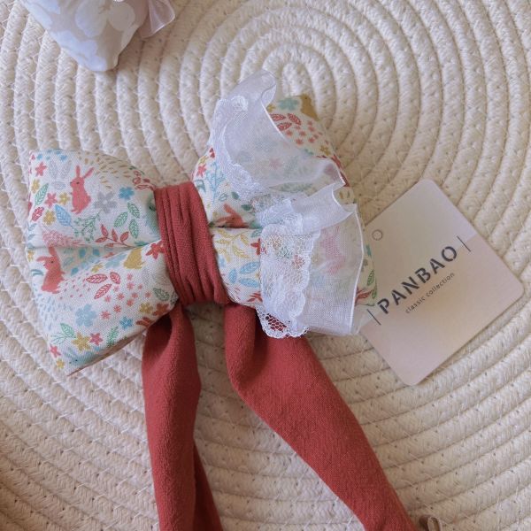 BANBAO手作-BABY蝴蝶結髮帶 