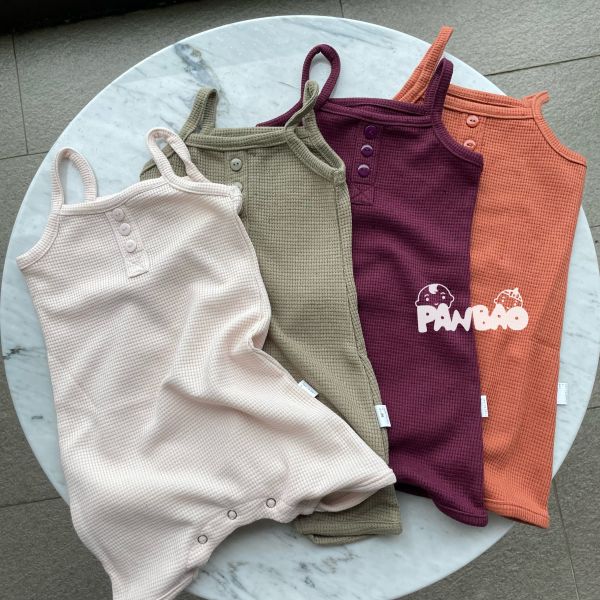 Baby華夫格連身包屁衣 