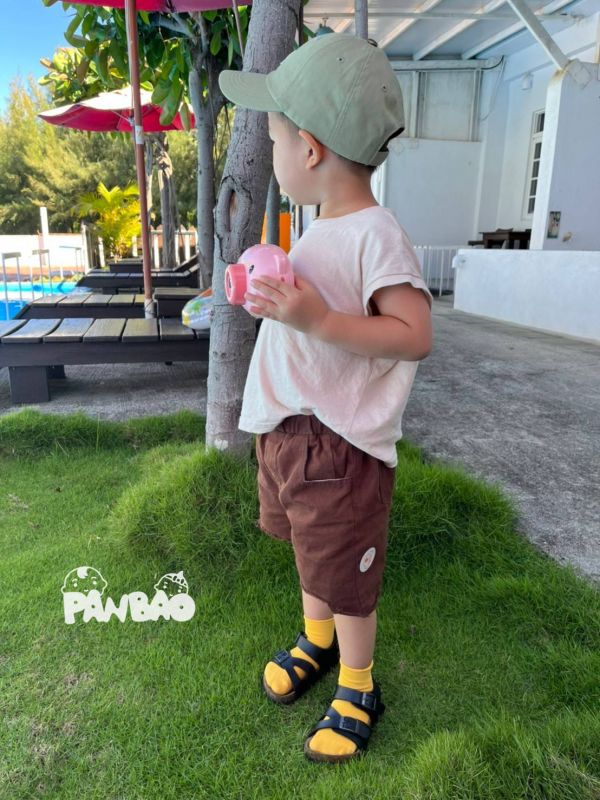 個性牛仔五分褲 兒童牛仔短褲