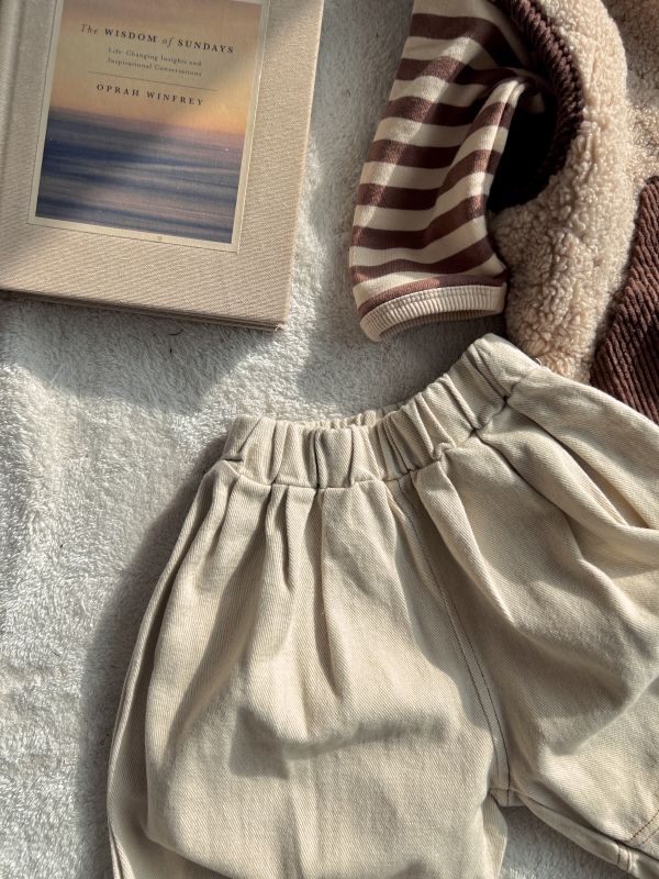 軟糯寬鬆哈倫褲 