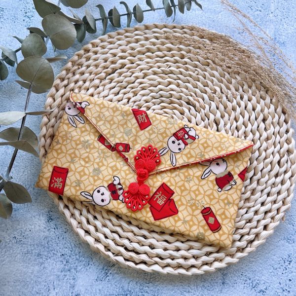 兔年燙金紅包袋 