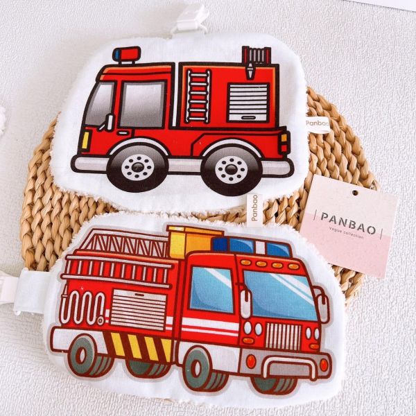 PANBAO手作-車車系列手帕巾 