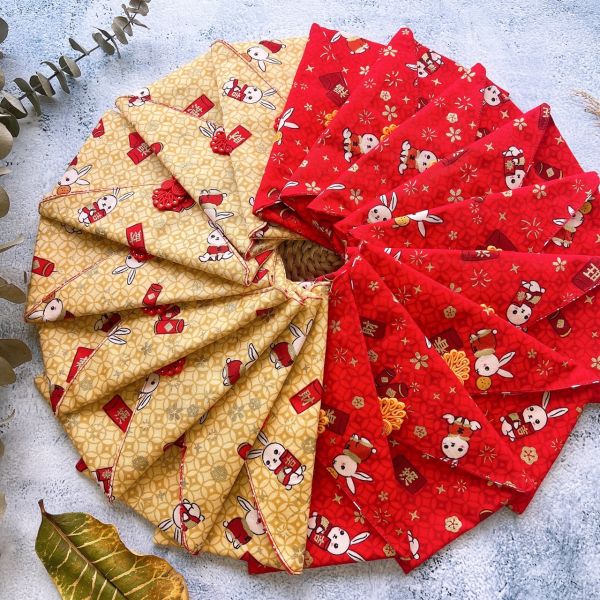 兔年燙金紅包袋 