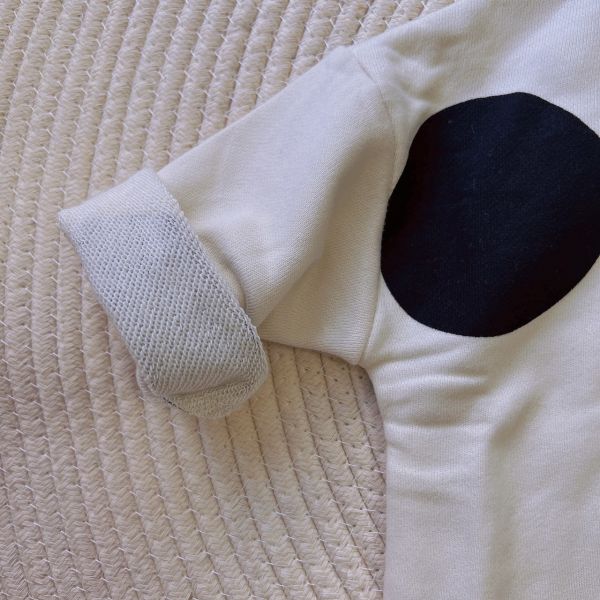 Baby珍奶大圓點包屁爬爬服 