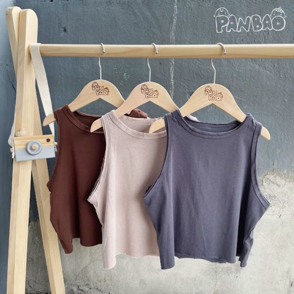 男寶不修邊幅寬版休閒背心 