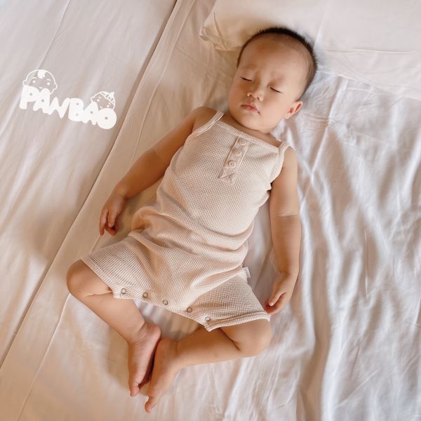 Baby華夫格連身包屁衣 