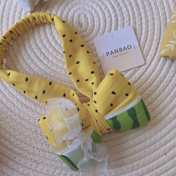 BANBAO手作-BABY蝴蝶結髮帶 