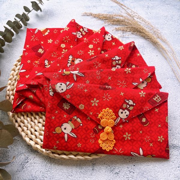 兔年燙金紅包袋 