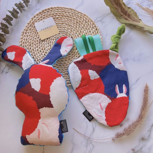 PANBAO-兔子躲貓貓(藍)安撫系列