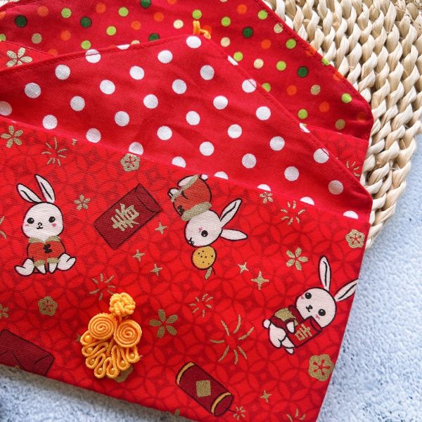 兔年燙金紅包袋 