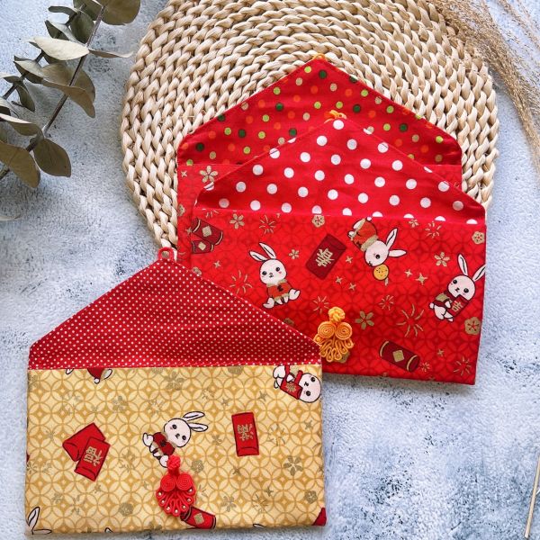 兔年燙金紅包袋 