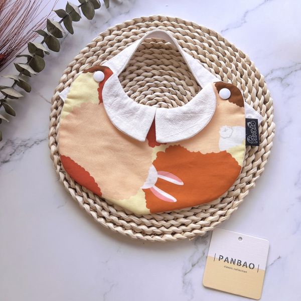 PANBAO手作-兔子躲貓貓(橘)安撫禮盒組 