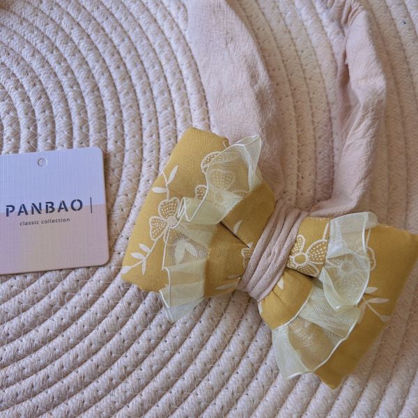 BANBAO手作-BABY蝴蝶結髮帶 