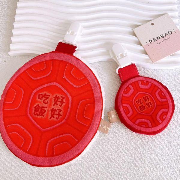 PANBAO手作-紅龜粿平安符袋 