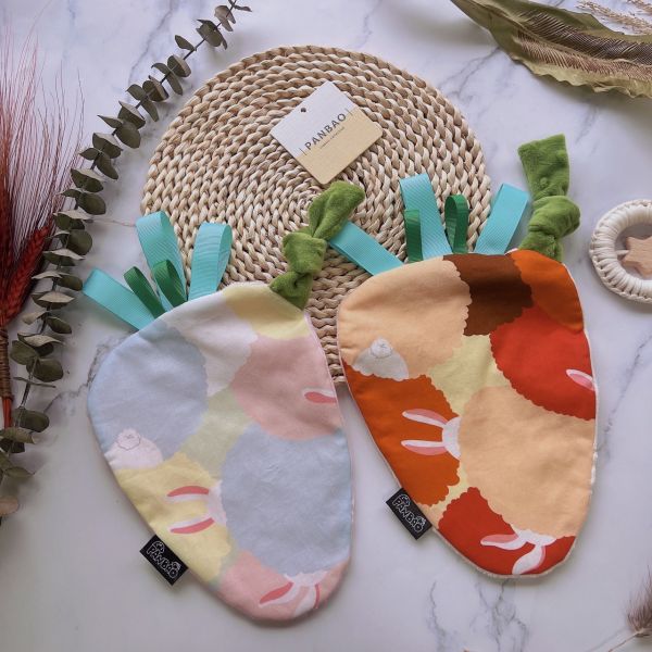 PANBAO-兔子躲貓貓(粉)安撫系列