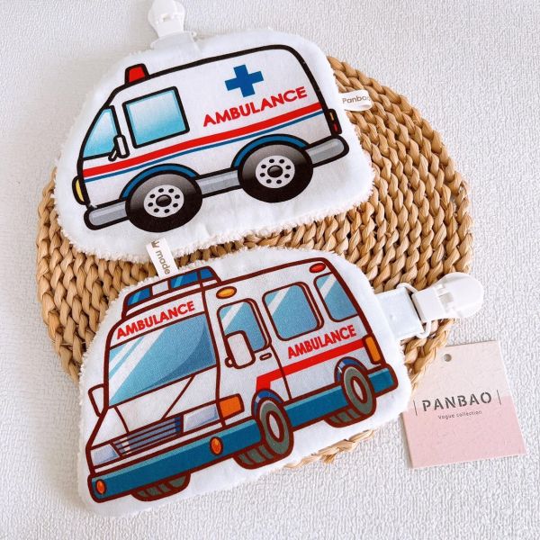 PANBAO手作-車車系列手帕巾 