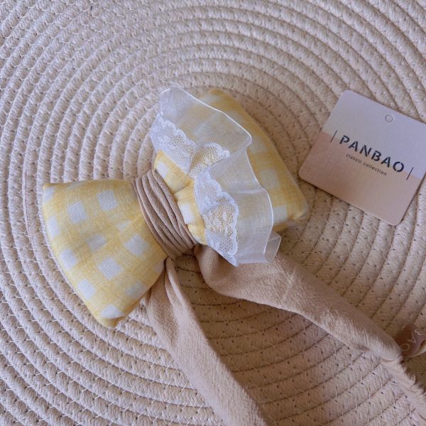 BANBAO手作-BABY蝴蝶結髮帶 